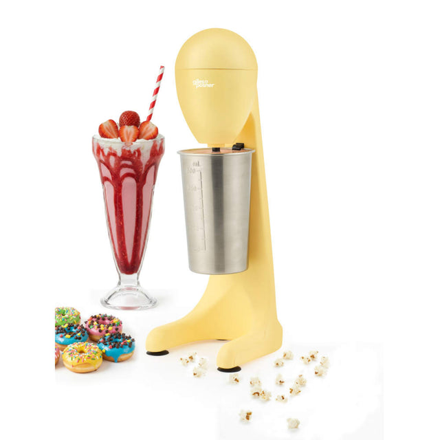 Giles & Posner Funfair Milkshake Maker, Matt Yellow
