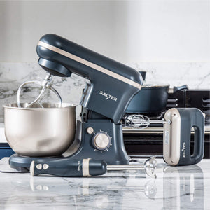 Salter Marino Hand Mixer, Blue Grey