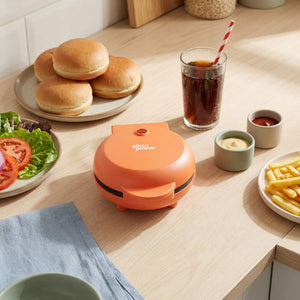 Giles & Posner Funfair Mini Griddle, Matt Orange