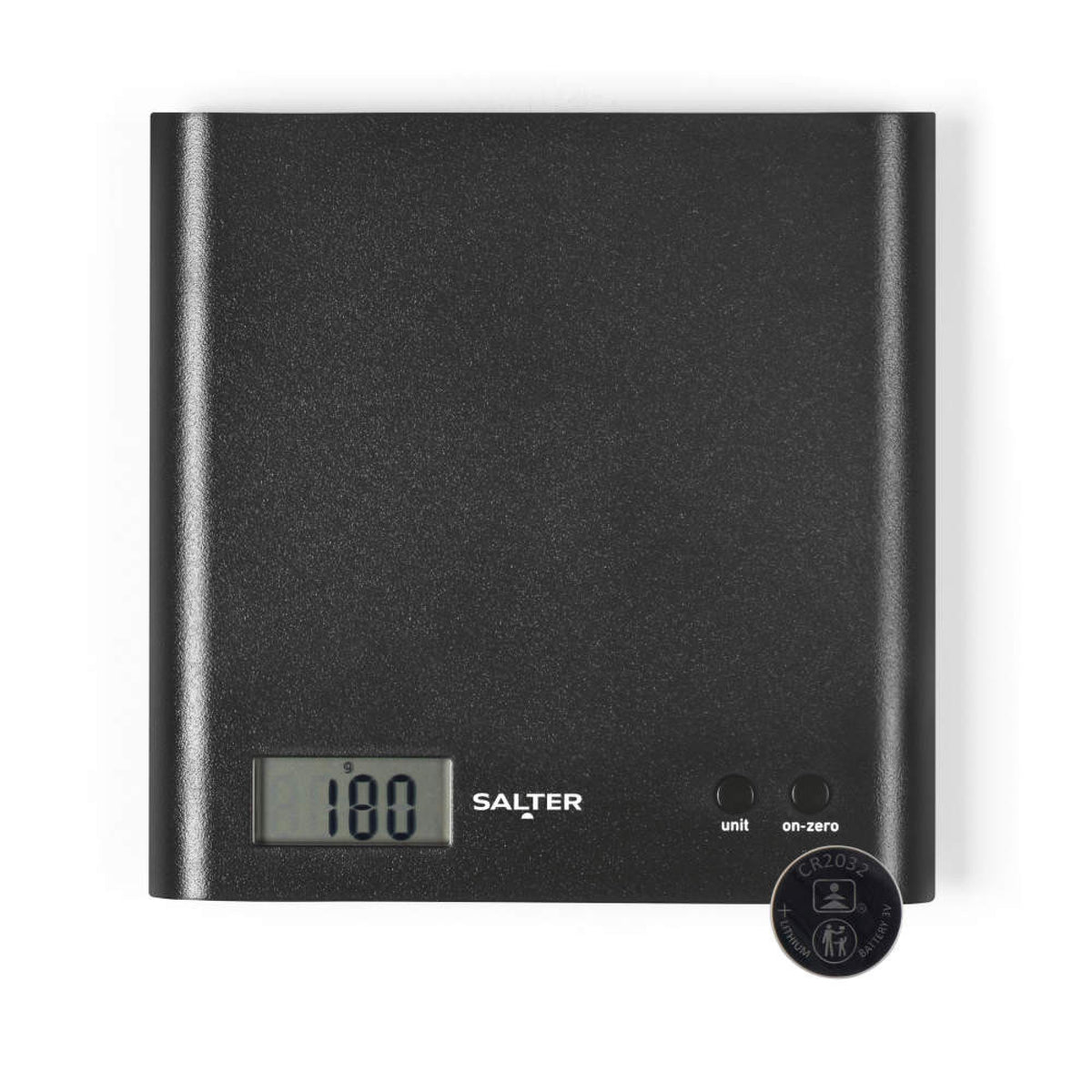 Salter Arc Digital Kitchen Scale, Black