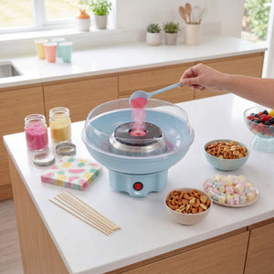 Giles & Posner Sorbet Candyfloss Maker, Matt Blue