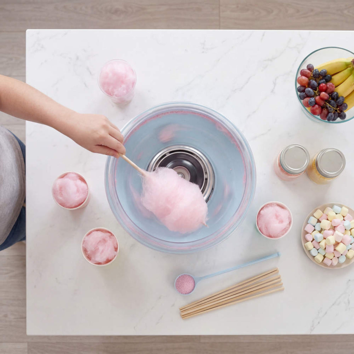 Giles & Posner Sorbet Candyfloss Maker, Matt Blue