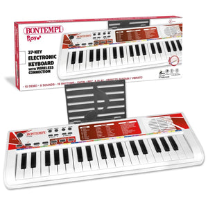Bontempi 37-Key Electronic Keyboard with Wireless Connection - MUSICAL INSTRUMENTS - Beattys of Loughrea