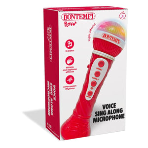 Bontempi Sing-Along Karaoke Microphone with Light Effects - MUSICAL INSTRUMENTS - Beattys of Loughrea