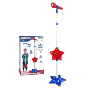 Bontempi Stage Microphone with Sound Effects and Adjustable Stand - MUSICAL INSTRUMENTS - Beattys of Loughrea