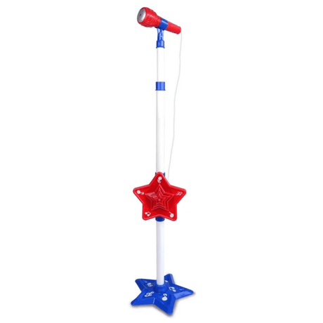 Bontempi Stage Microphone with Sound Effects and Adjustable Stand - MUSICAL INSTRUMENTS - Beattys of Loughrea