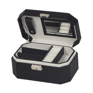 Sam Black Charcoal Octagonal Jewellery Box