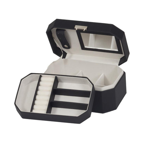 Sam Black Charcoal Octagonal Jewellery Box