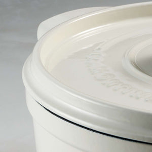 Tramontina 26cm Cast Iron Enamel Casserole, Latte