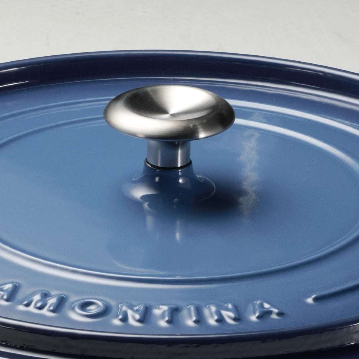 Tramontina 30cm Cast Iron Enamel Sauté Pan, Blue