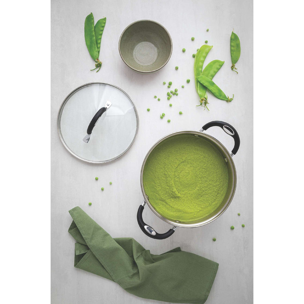 Tramontina Astro 30cm 15.2L Stainless Steel Stock Pot