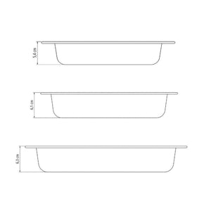Tramontina Brasil 3-Piece Non-Stick Roasting Pan Set, Graphite