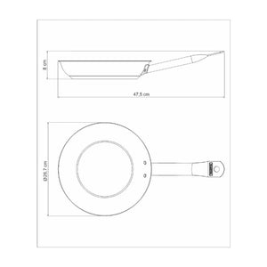 Tramontina Professional 26cm Non-Stick Frying Pan