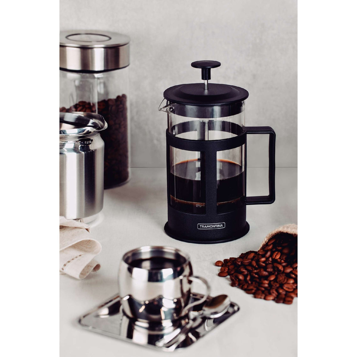 Tramontina 600ml French Press Coffee Maker