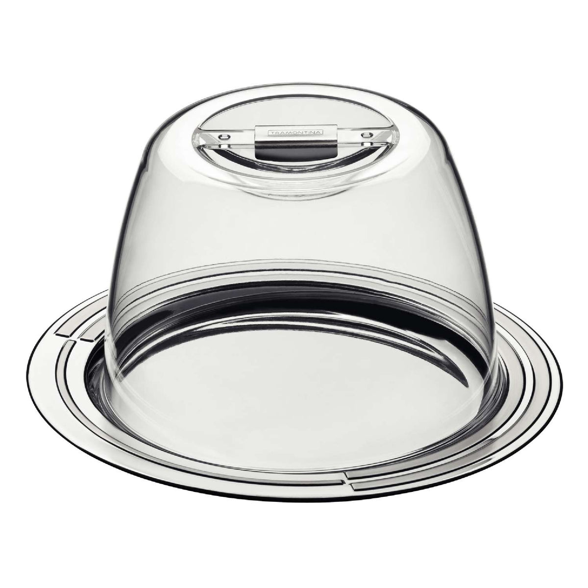 Tramontina Ciclo 20cm Stainless Steel Cheese & Cake Dome