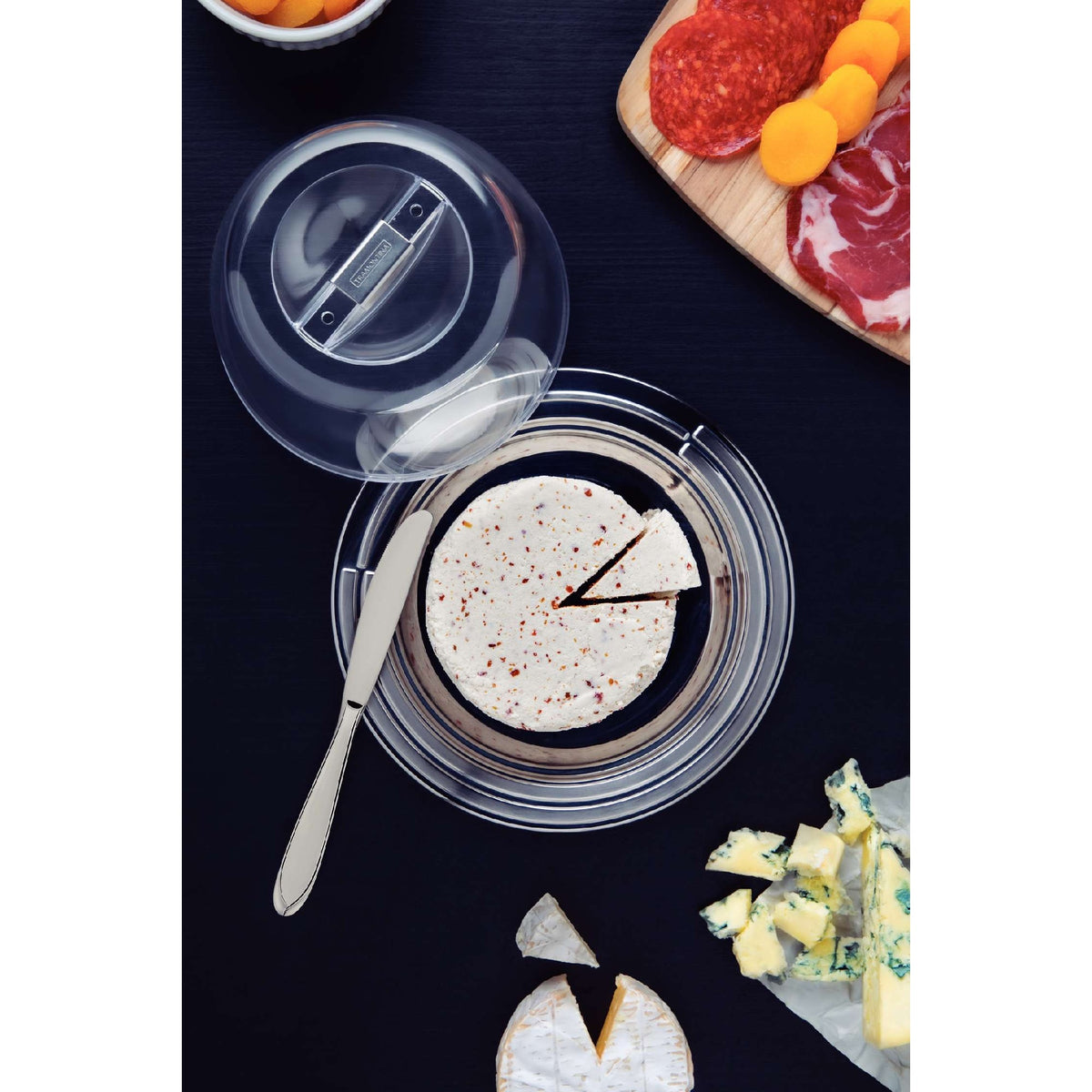 Tramontina Ciclo 25cm Stainless Steel Cheese & Cake Dome