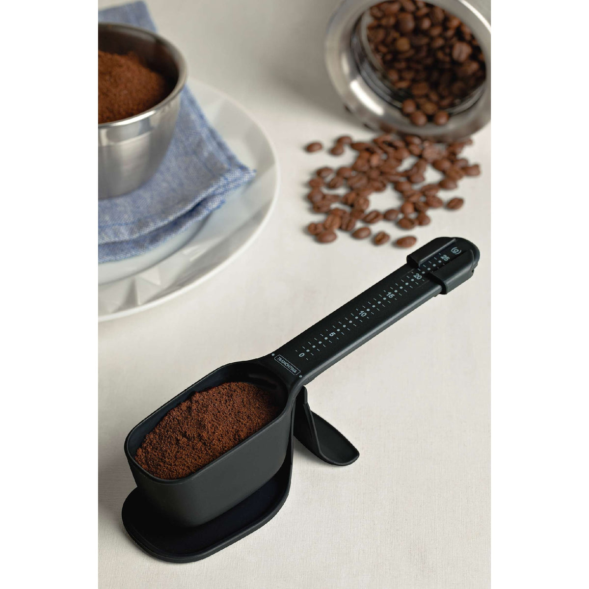 Tramontina Coffee Measuring Scoop & Balance Scale