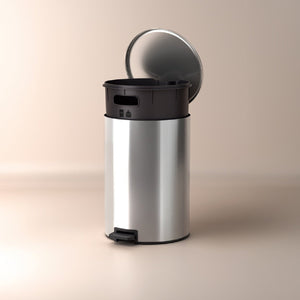 Tramontina Loop 20L Stainless Steel Pedal Bin