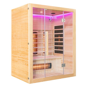 Tribe Athens 3 Infrared Sauna, 3 Person