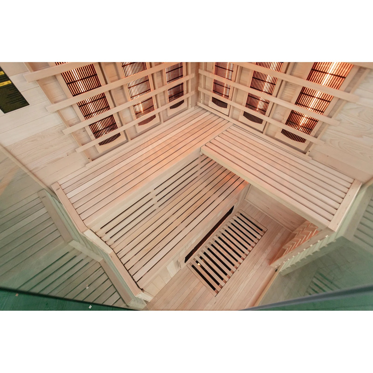 Tribe Athens 3 Corner Infrared Sauna, 3-4 Person - HOME GYM / SAUNA/ ICE BATHS - Beattys of Loughrea