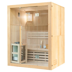 Tribe Lisbon 3 Traditional Sauna, 2-3 Person (Installation Required)
