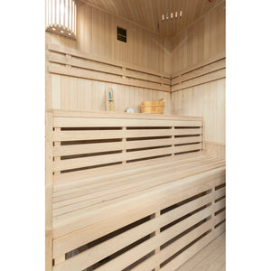 Tribe Lisbon 3 Corner Traditional Sauna, 3-4 Person (Installation Required) - HOME GYM / SAUNA/ ICE BATHS - Beattys of Loughrea