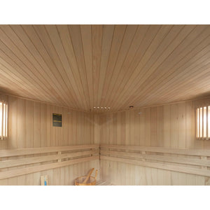Tribe Lisbon 3 Corner Traditional Sauna, 3-4 Person (Installation Required) - HOME GYM / SAUNA/ ICE BATHS - Beattys of Loughrea