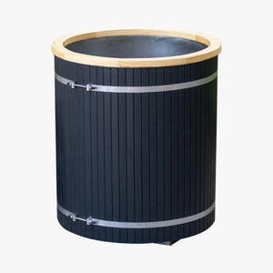 Tribe Boost Ice Bath, Black WPC with Stainless Steel Tank