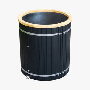 Tribe Boost Ice Bath, Black WPC with Stainless Steel Tank