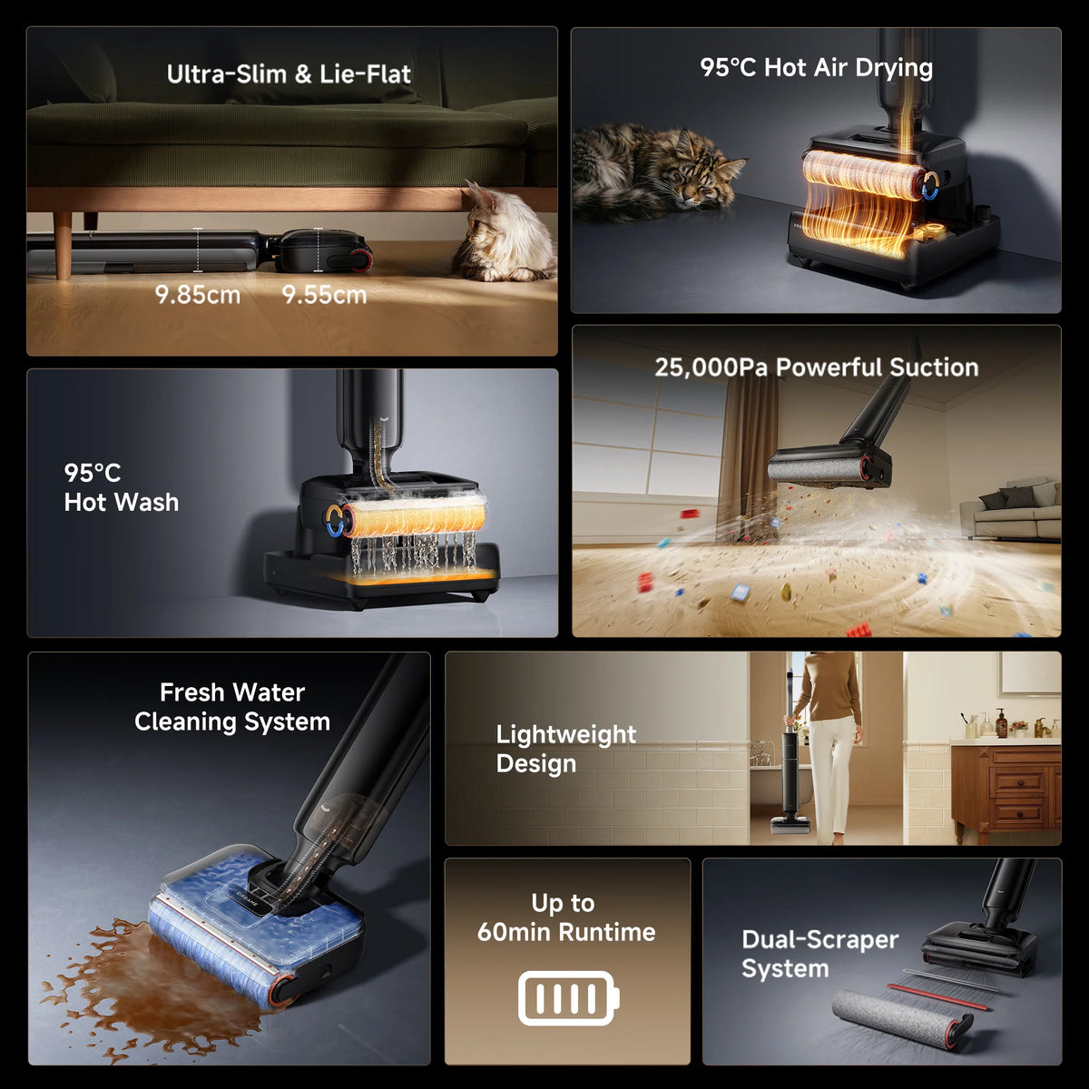 Dreame T12 Pro Cordless Wet and Dry Floor Washer