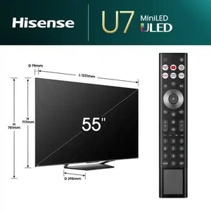 Hisense 55 inch U71Q 4K Mini LED Smart TV - TV 29" (73CM +) - Beattys of Loughrea