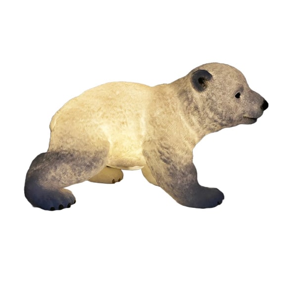 Polar Bear LED Lamp, 33cm - TABLE/BEDSIDE LAMPS - Beattys of Loughrea