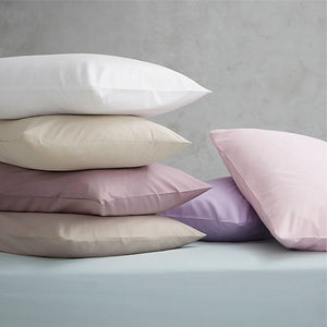 Catherine Lansfield Easy Iron Percale Combed Double Fitted Sheet 35cm Depth White