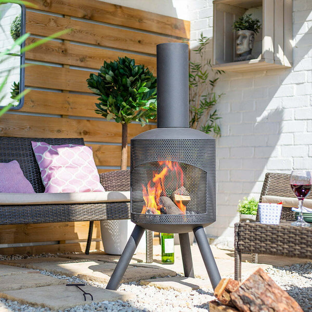 La Hacienda Santana Perforated Fireplace - BBQ - CHARCOAL - Beattys of Loughrea