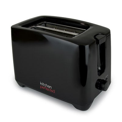 Lloytron Kitchen Perfected 2 Slice Toaster 750W - Black