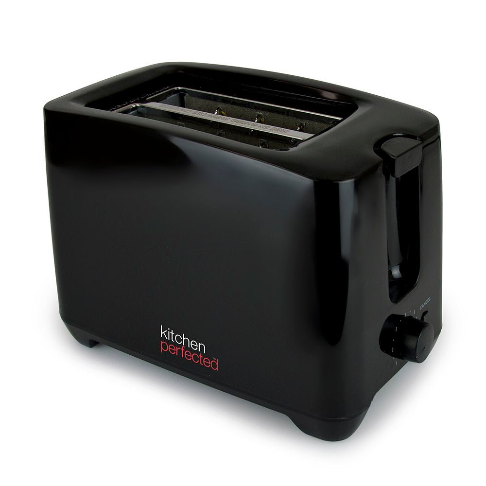 Kitchen Perfected 2 Slice Toaster 750W - Black - TOASTERS - Beattys of Loughrea