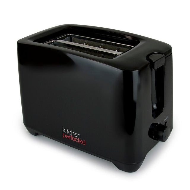 Kitchen Perfected 2 Slice Toaster 750W - Black - TOASTERS - Beattys of Loughrea