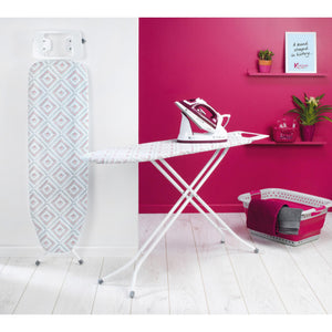 Kleeneze 114 x 34cm Ironing Board, Diamond Stripe