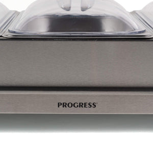 Progress Large Portable Three Food Warmer Buffet Server, 3 x 2.5L - PLATE/FOOD WARMER - Beattys of Loughrea