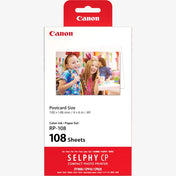 Canon RP-108 Colour Ink & Paper Set for Selphy Printers 4x6" - USB PC ACCESSORIES - Beattys of Loughrea