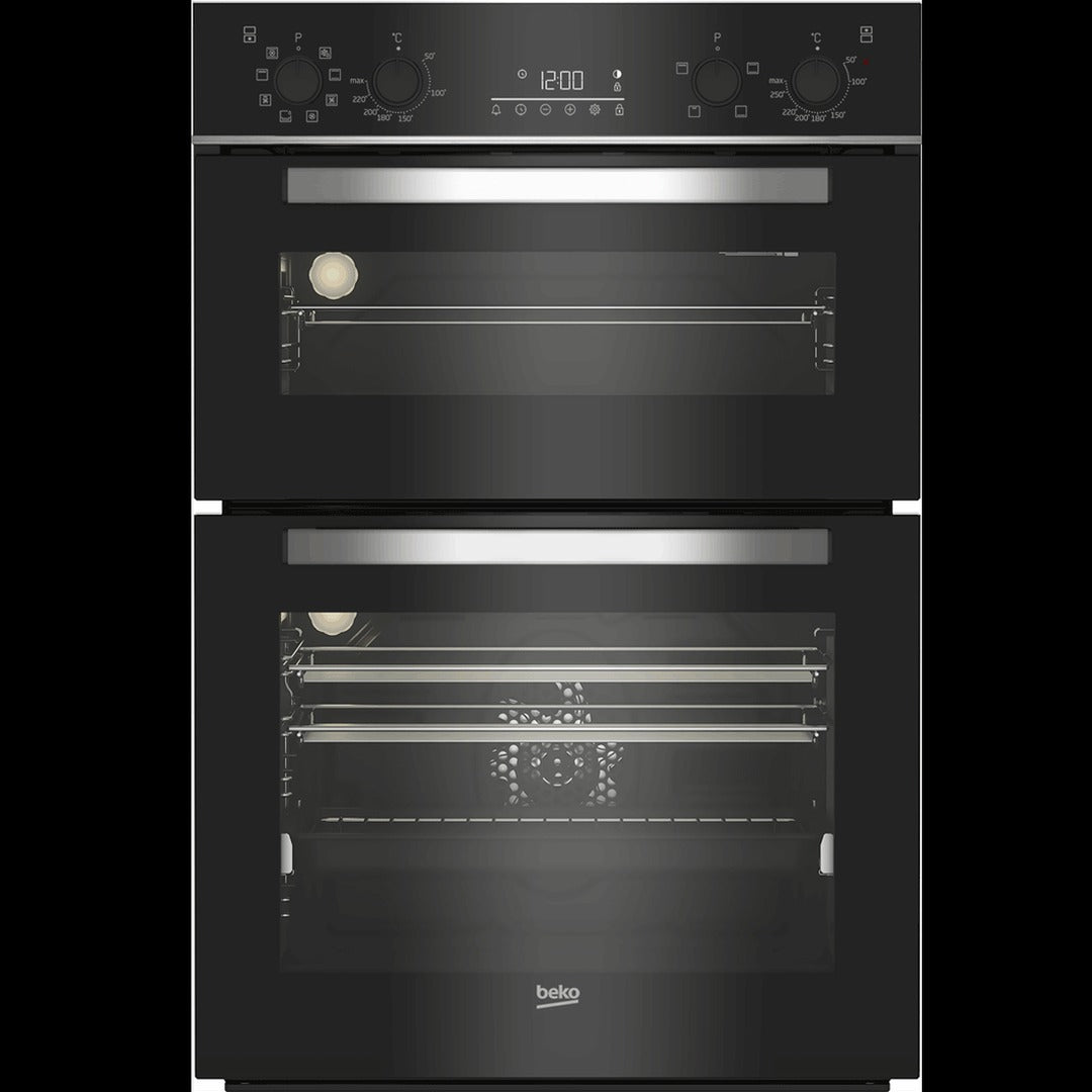 Beko 60cm Built-in High Specification RecycledNet™ Double Oven | BBDM243BOC