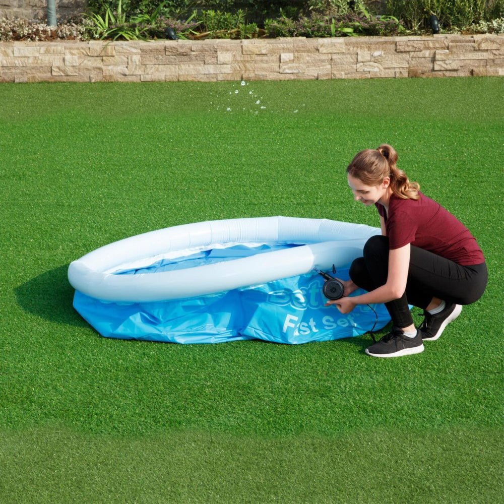 Bestway 6ft Inflatable Fast Set Pool 183 x 51cm - SWINGS/SLIDE OUTDOOR GAMES - Beattys of Loughrea
