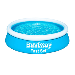 Bestway 6ft Inflatable Fast Set Pool 183 x 51cm - SWINGS/SLIDE OUTDOOR GAMES - Beattys of Loughrea