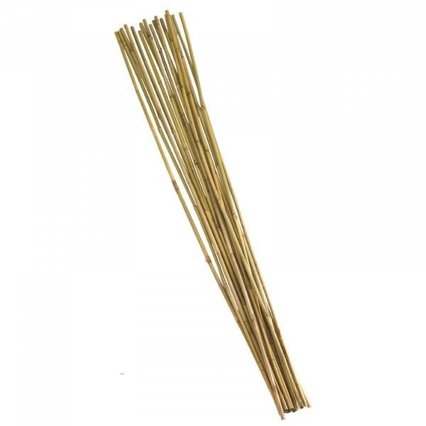210cm Bamboo Canes Bundle 10 - PLANT TIES BAMBOO CANES STRING LABELS GARDEN PEGS - Beattys of Loughrea