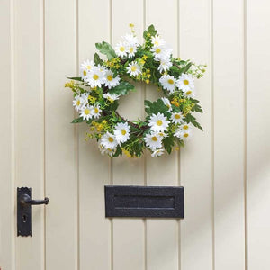 Daisy Whirl Wreath 40cm - Door Wreath
