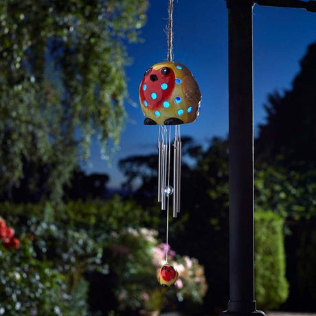 Robin Wind Chime - GARDEN ORNAMENTS INCL SOLAR - Beattys of Loughrea
