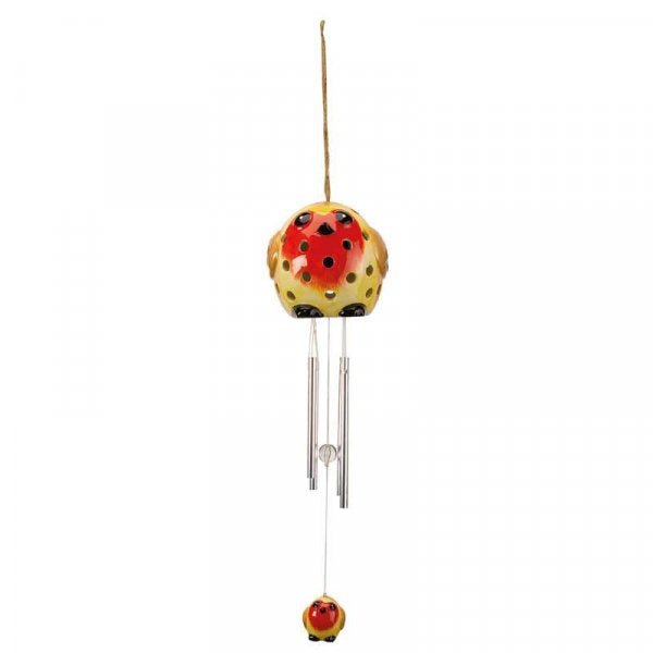 Robin Wind Chime - GARDEN ORNAMENTS INCL SOLAR - Beattys of Loughrea