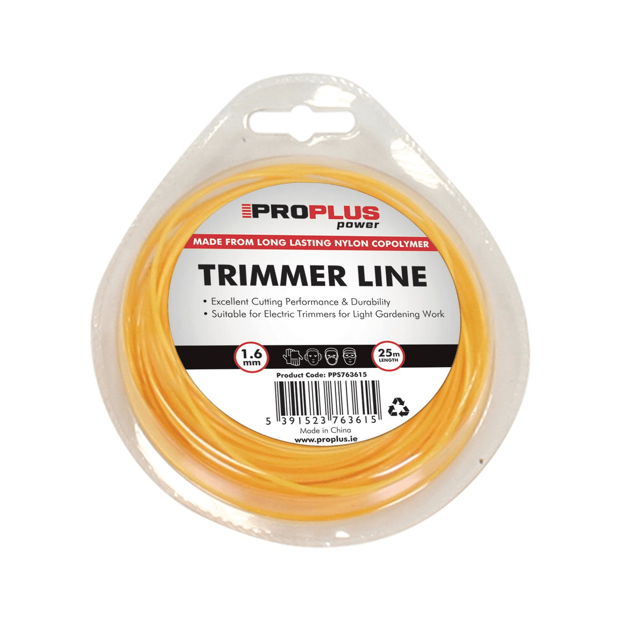ProPlus Commercial Trimmer Line 1.6mm x 25m - LAWNMOWER /STRIMMER PARTS - Beattys of Loughrea