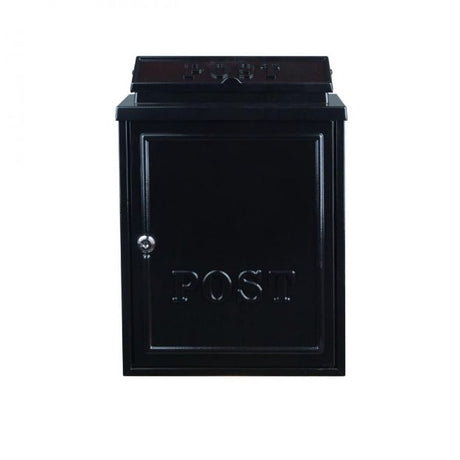 Post Zone Diecast Post Box - Classic Black - LETTER BOXES - Beattys of Loughrea