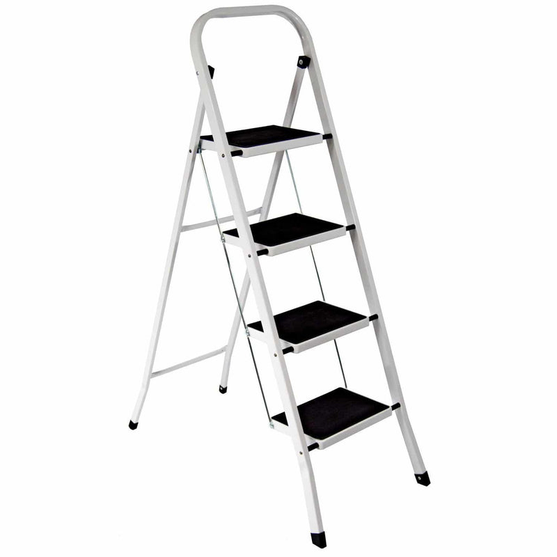 Highlands Non-Slip 4 Step Metal Step Ladder